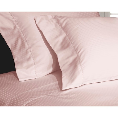 Hotel Grand 1000tc Pinstripe Sheet Set, Lilac, King 652569